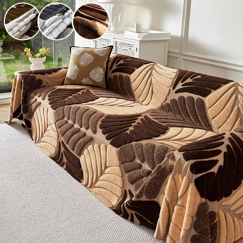 Двухцветный объемный чехол для – обзор и цена Textured Throw Natural