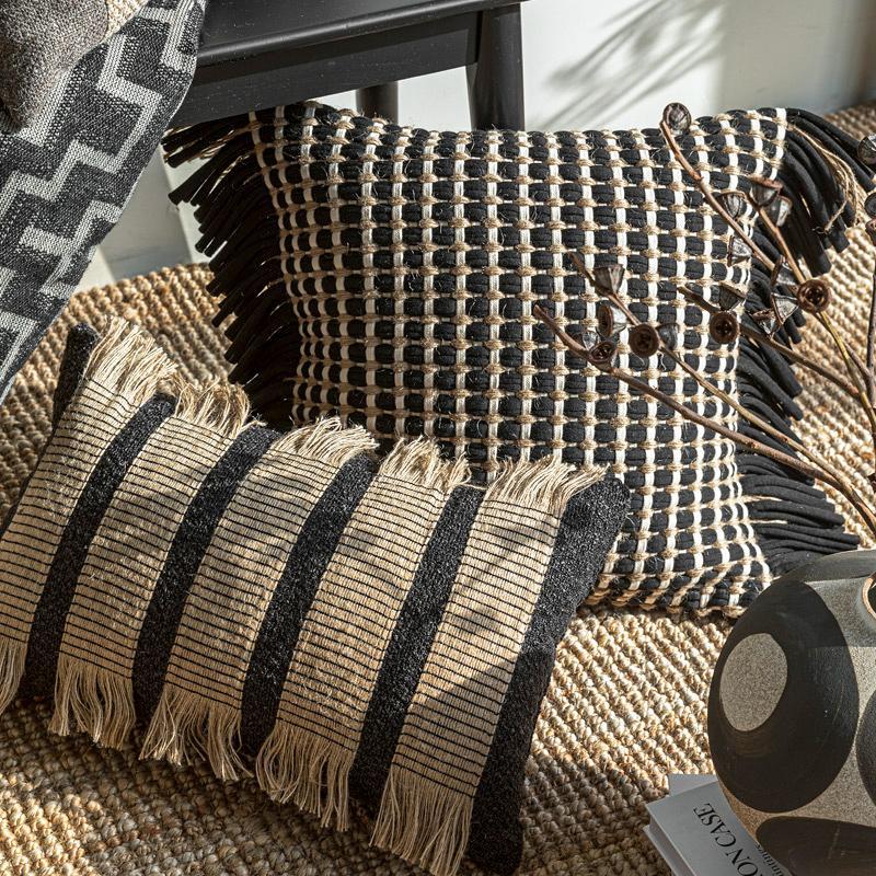 Премиальный плотный тканый чех – обзор и цена Textured Throw Natural
