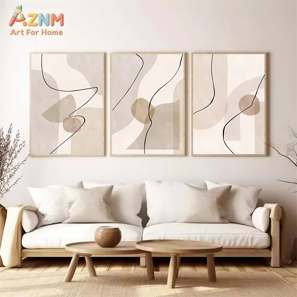 Абстрактные бежевые геометриче – обзор и цена Interior Design Apartment