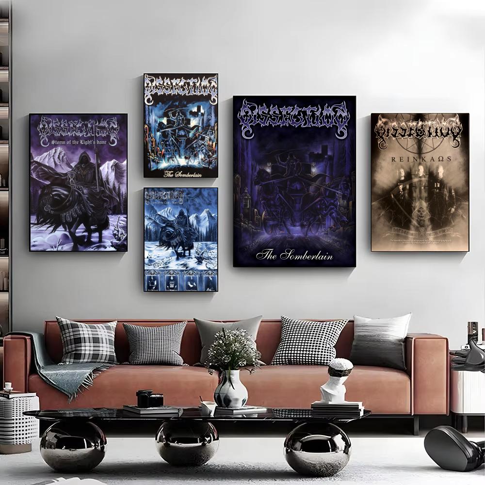 Постер Death Metal D-Dissectio – обзор и цена Interior Design Minimalist