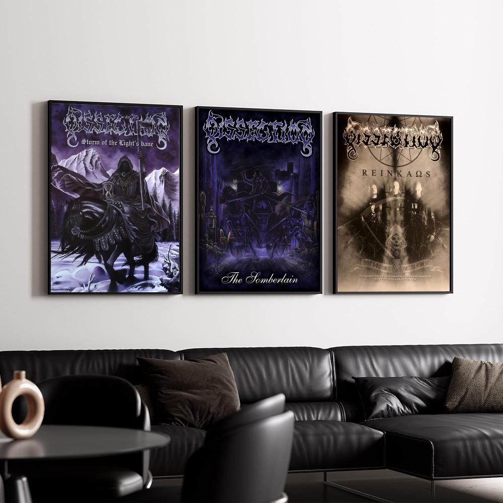 Постер Death Metal D-Dissectio – обзор и цена Interior Design Minimalist