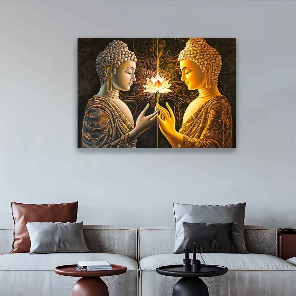 Будда Лотос Настенный Гобелен  – обзор и цена Interior Design Zen