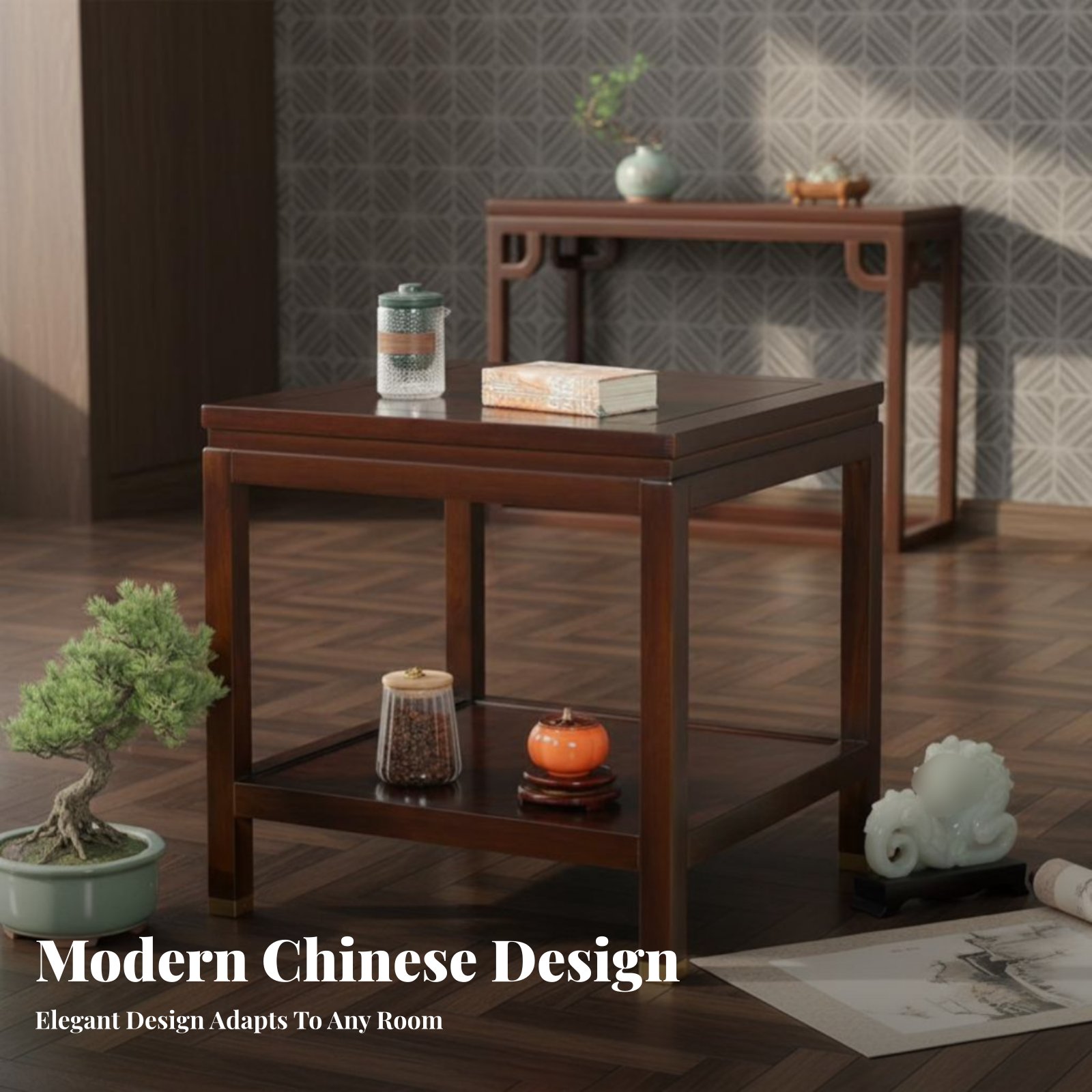 Двухуровневый квадратный стол  – обзор и цена Interior Design Minimalist